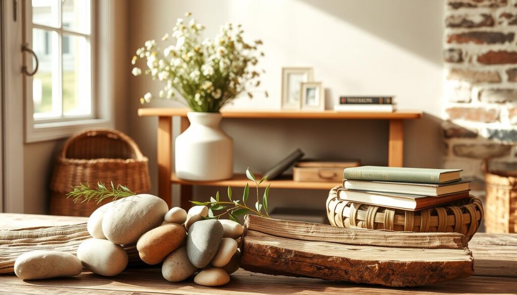 natural materials in decor