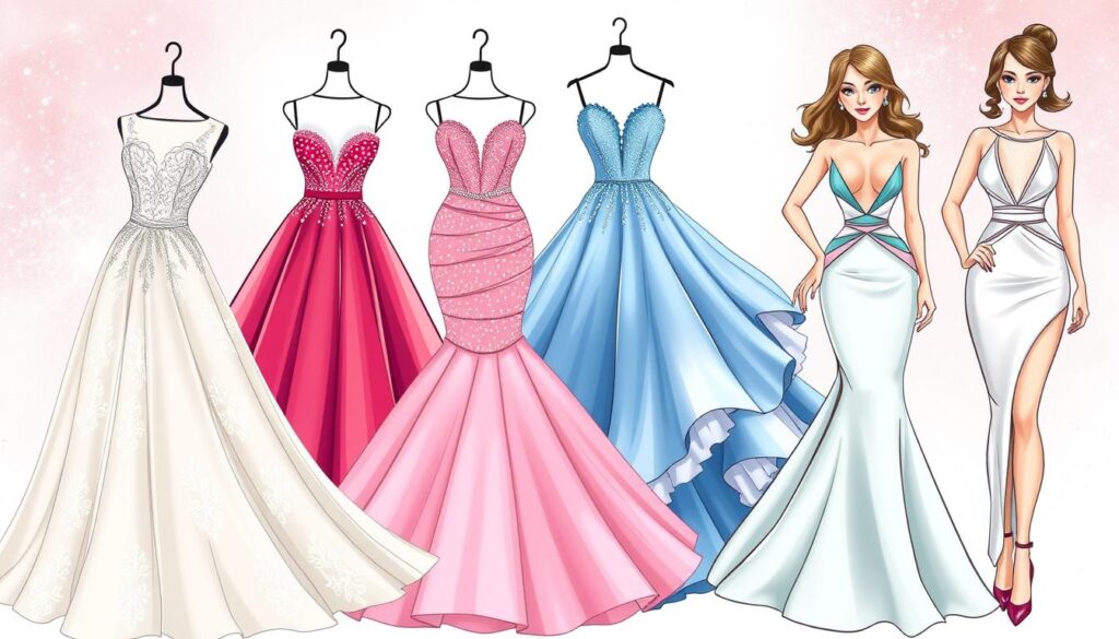 prom dress styles