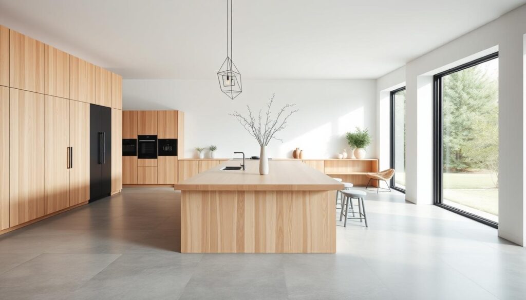 scandi-japanese fusion kitchen design