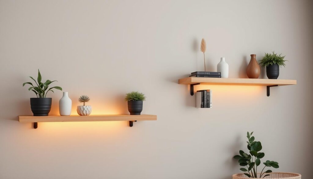 shelves for small living rooms