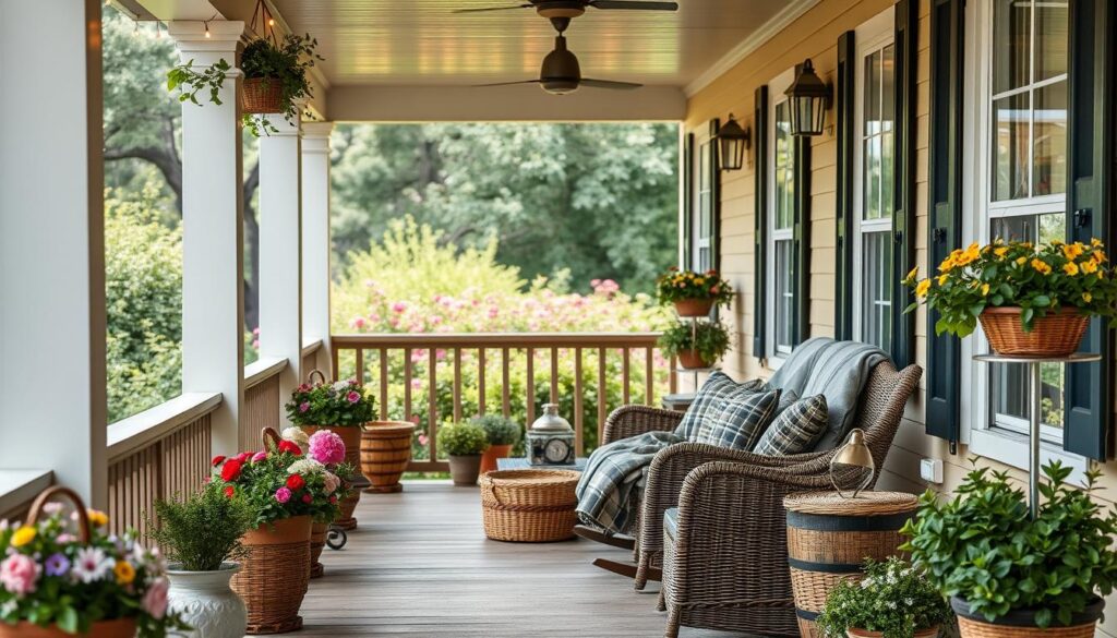 southern porch decor