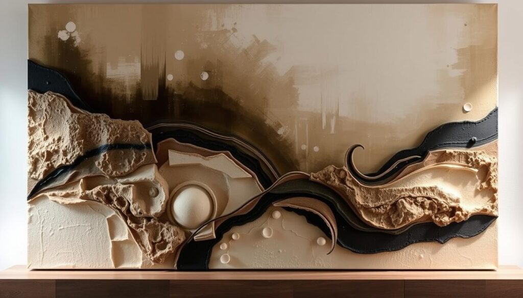 textured wall art