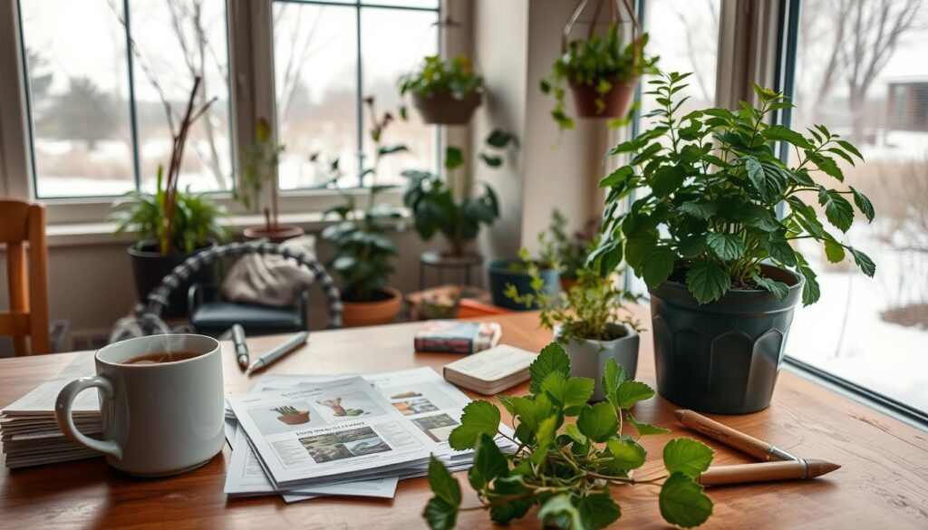 winter garden planning