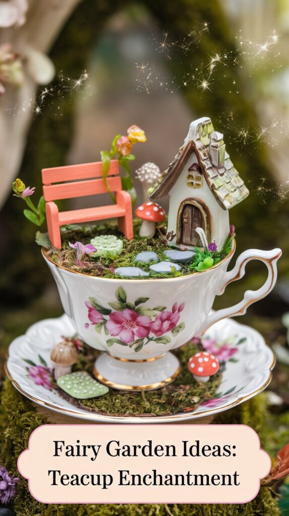 Teacup Fairy Garden