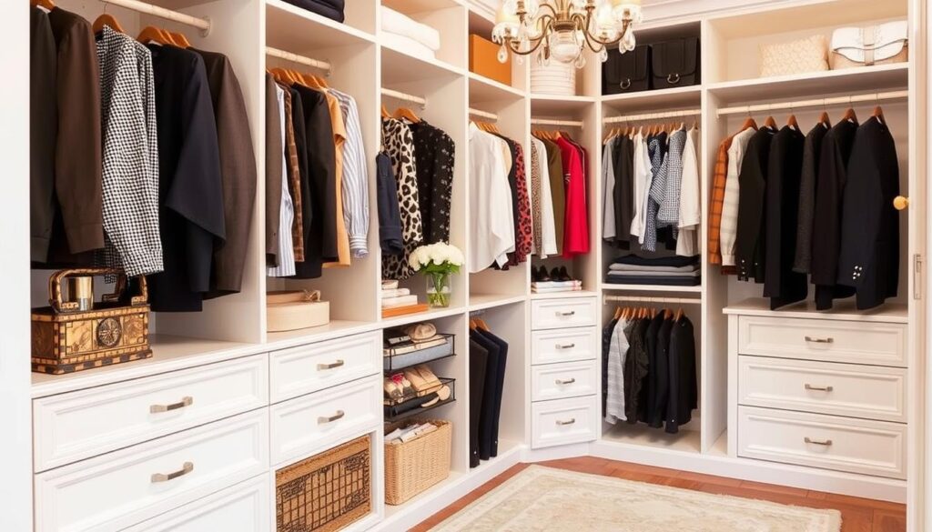 Transform your closet into a luxurious dressing room with simple DIY projects