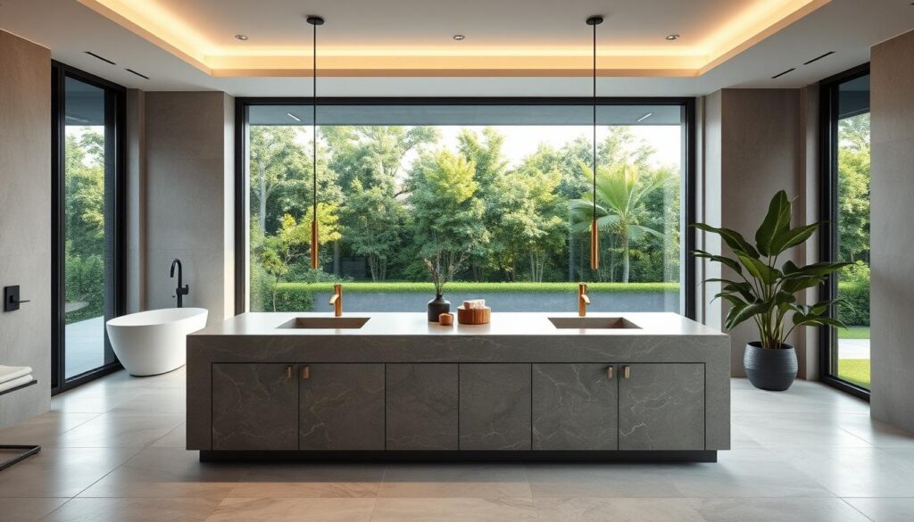 bathroom island