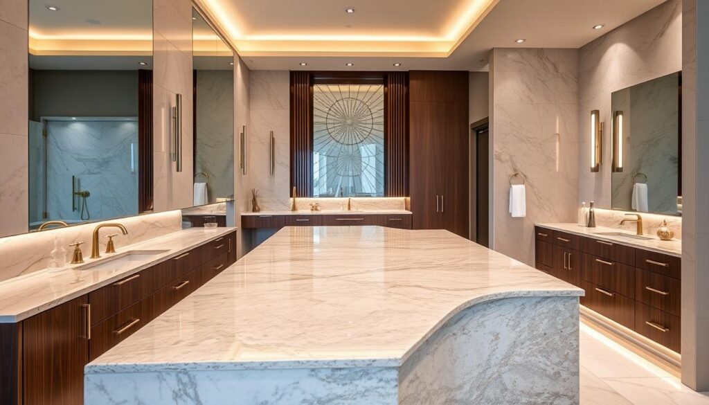custom bathroom countertops