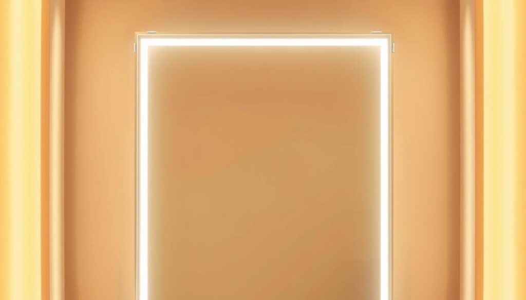 full length mirror with lights