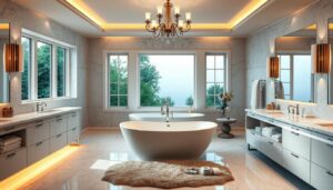 gorgeous bathroom islands