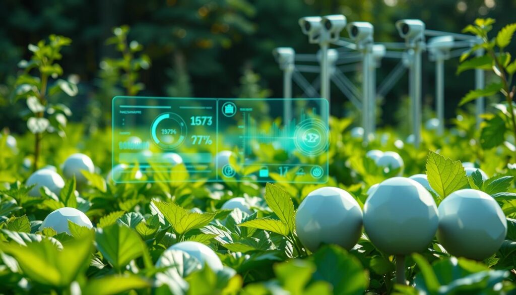 high-tech garden monitoring systems