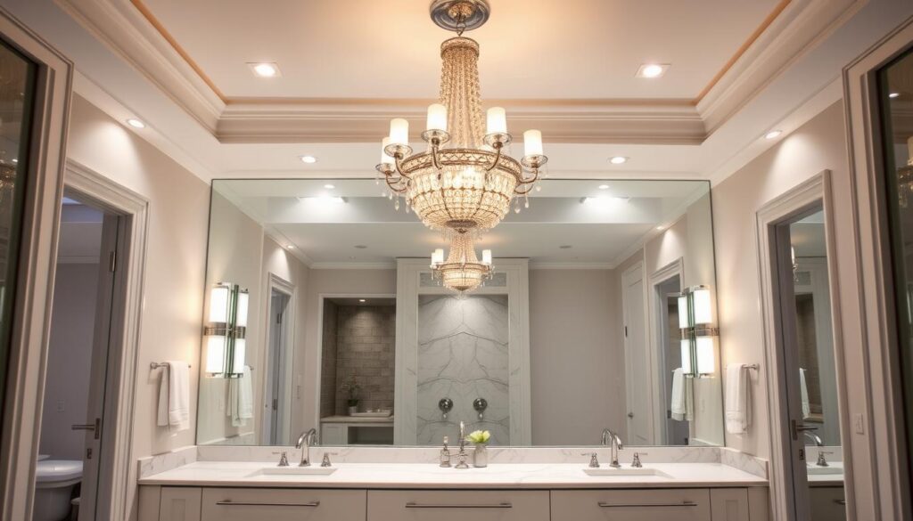 luxury bathroom lighting