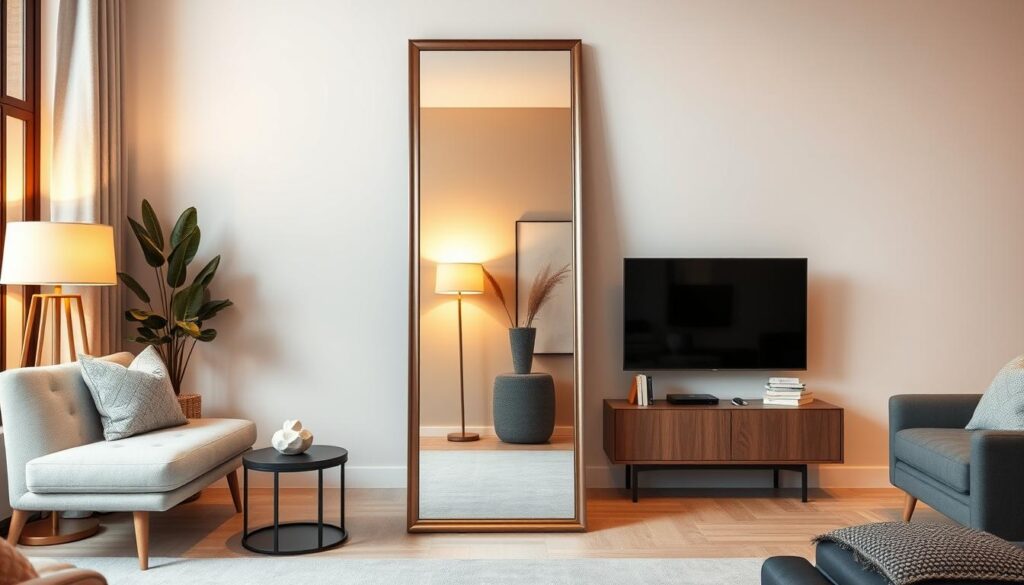 modern full length mirror