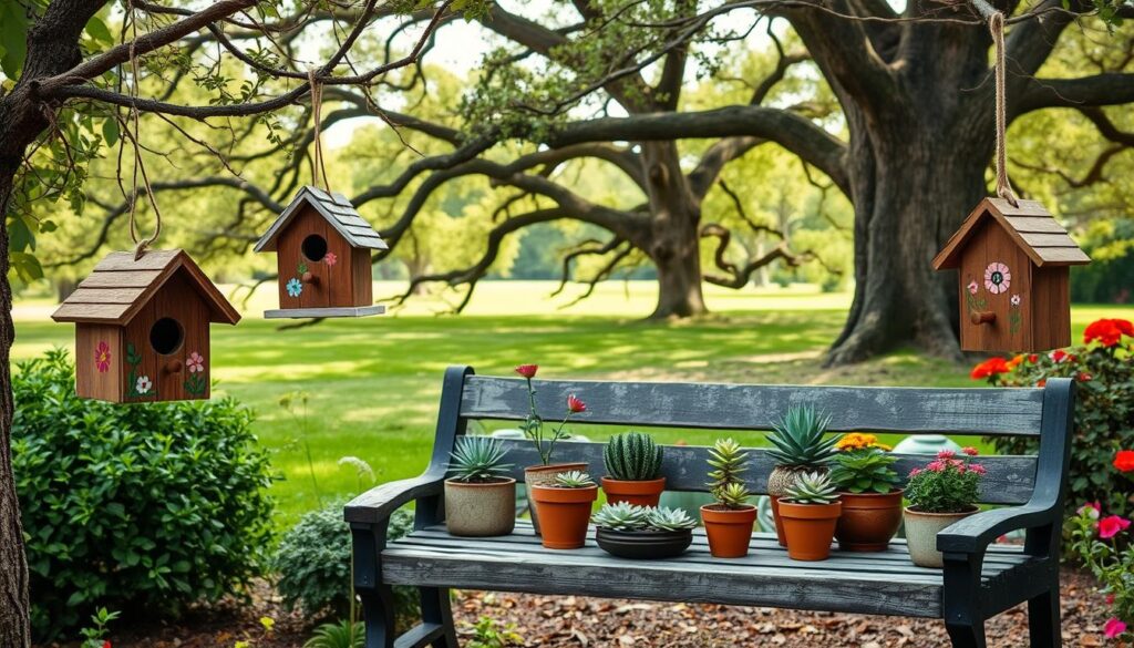 seasonal garden crafts