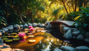 tiny pond ideas for small gardens