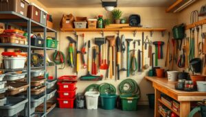 How to Organize a Gardening Station in Your Garage