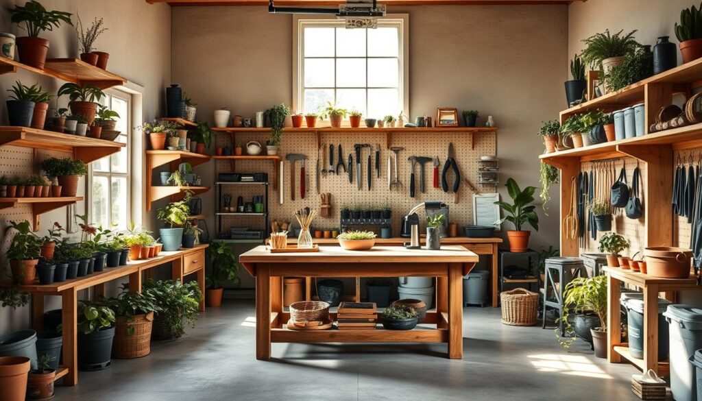 diy gardening station setup