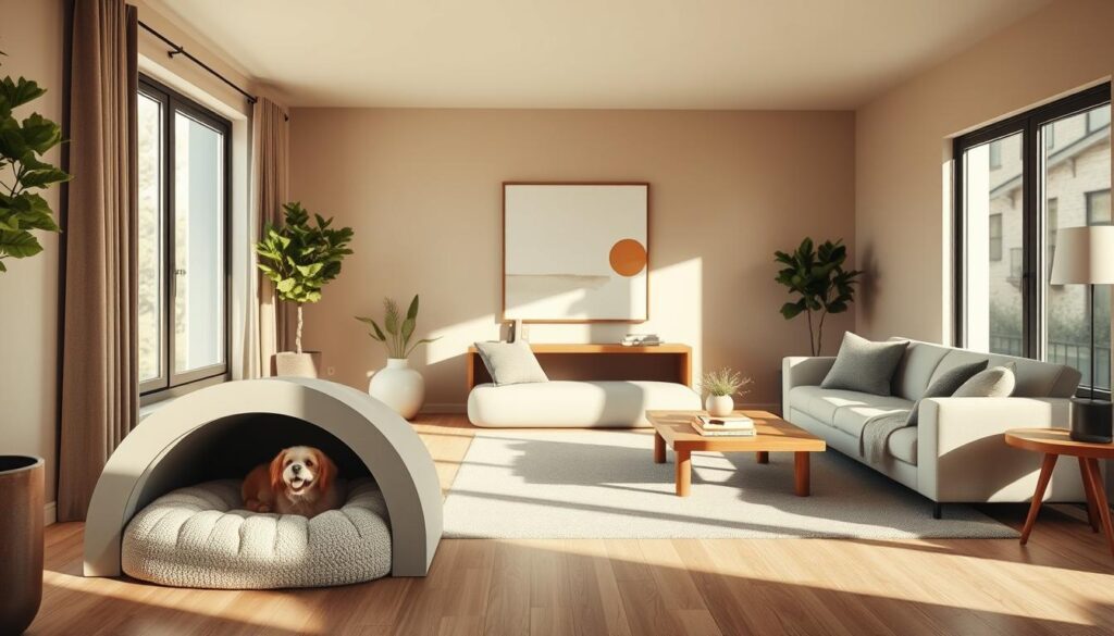 integrating pet space in interior design