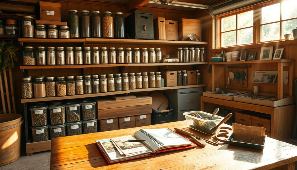 seed storage organization