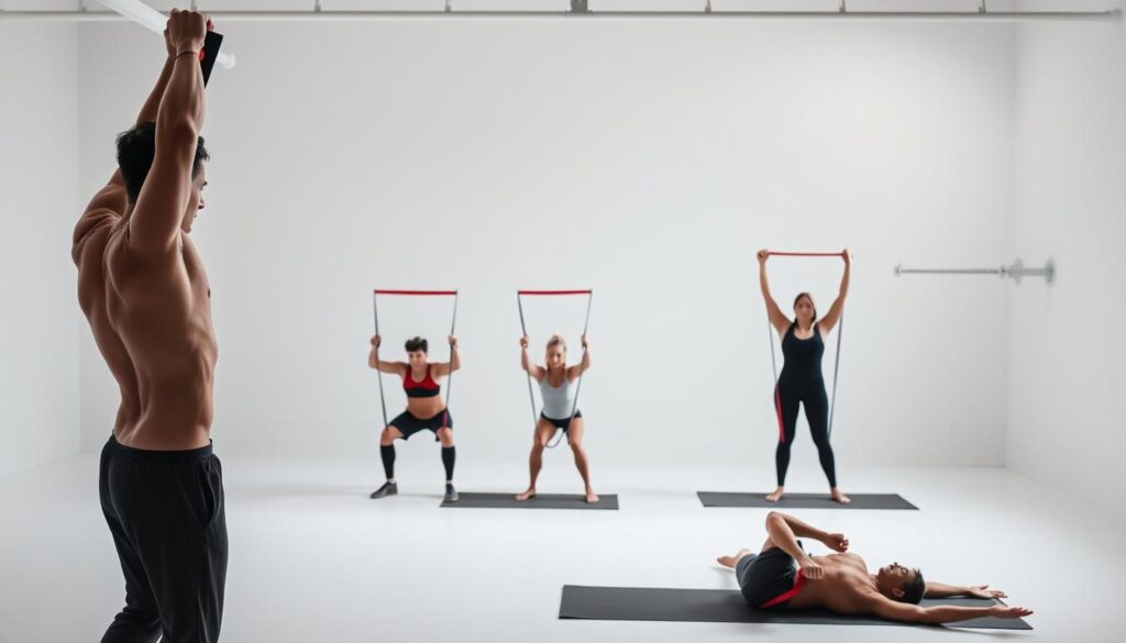 5 quick workouts you can do with resistance bands