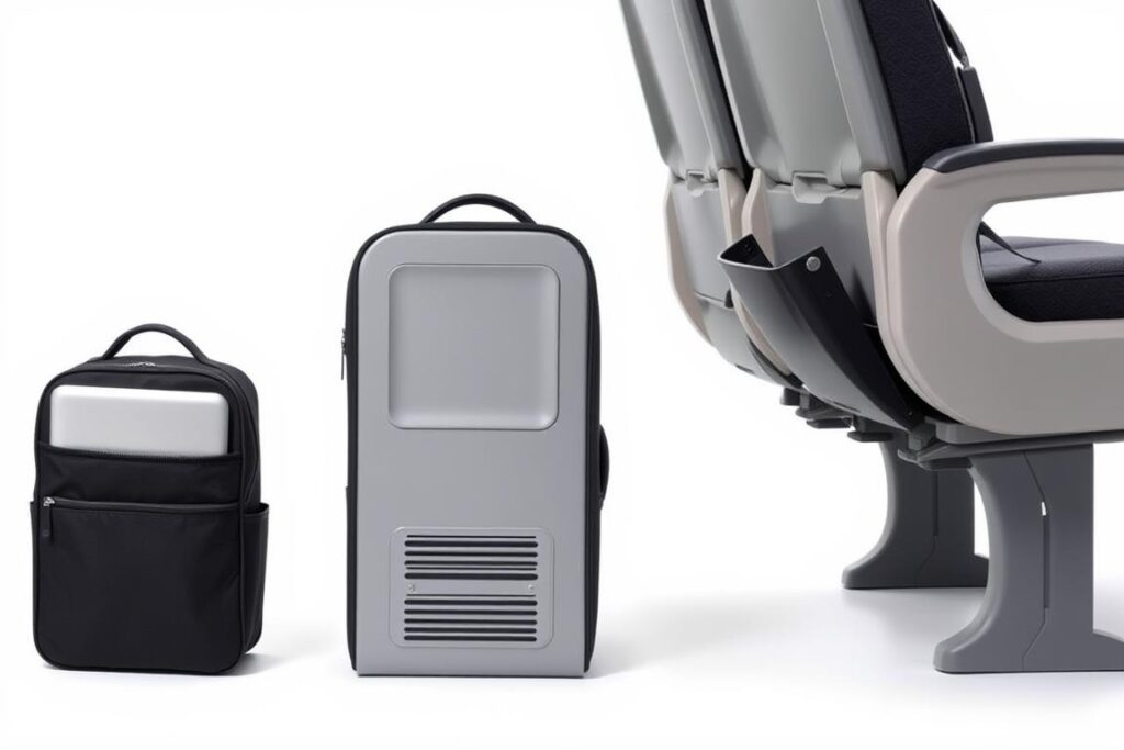 Personal item bag that fits under airplane seat