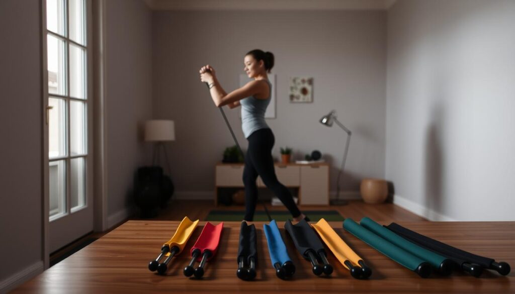 resistance band workout for beginners