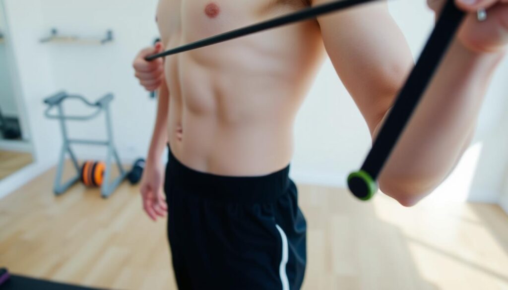 targeted muscle group resistance band training