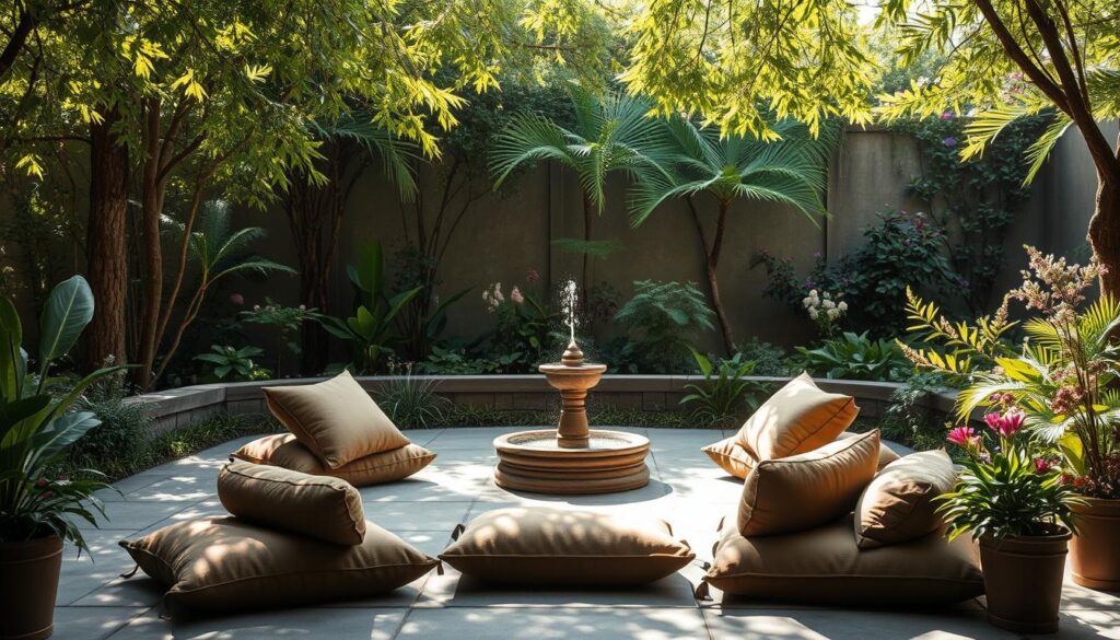 tranquil meditation spot