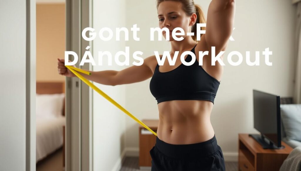 travel resistance band workout